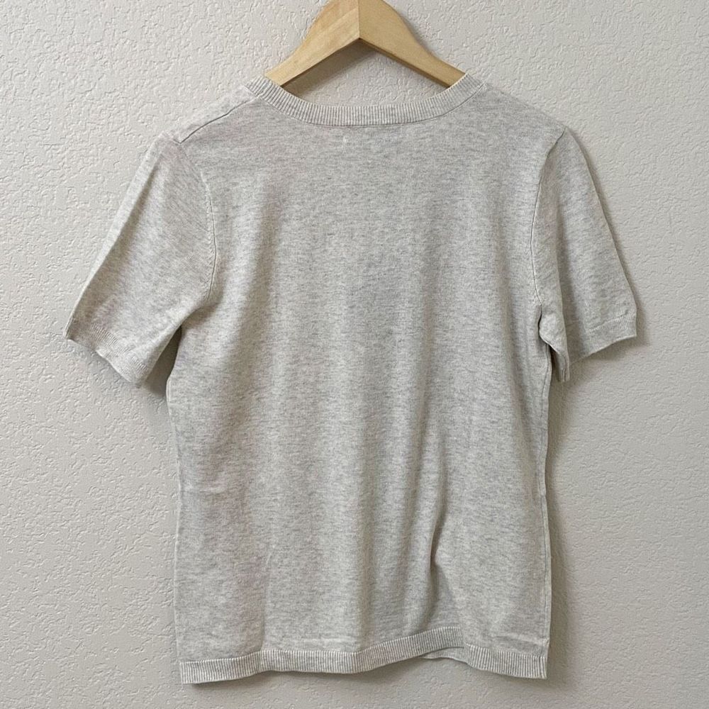 NWT Cabi Love Carol By Invitation Size Medium Rock Candy Short Sleeve Sweater St - Picture 3 of 4